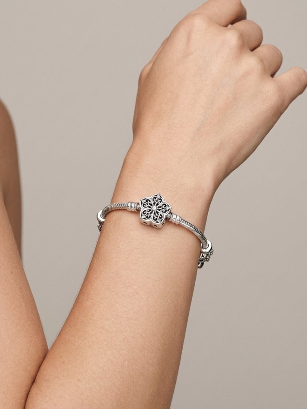 Intricate Cherry Blossom Charm